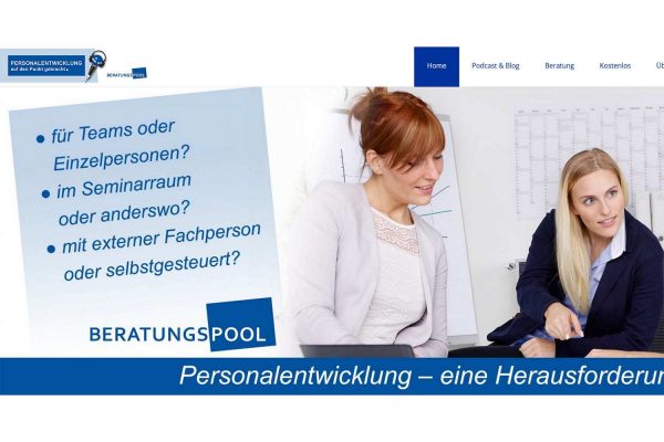 Unternehmensnetzwerk Personalwebseite - Wordpress Webseite von ixtreme.
