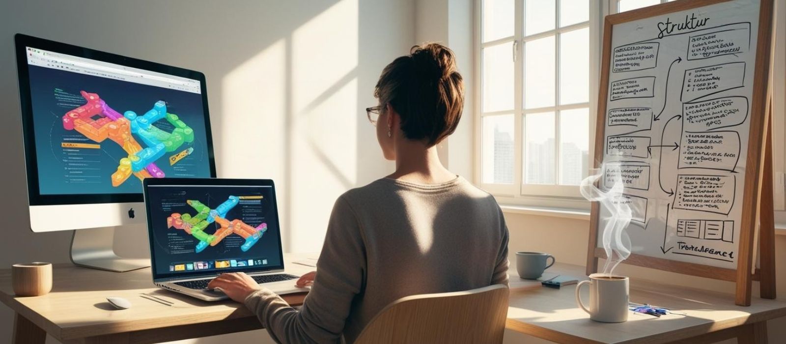 Website Struktur aufbauen