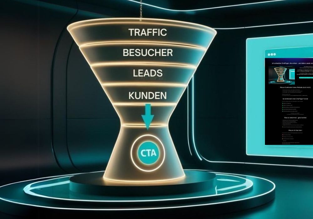 Funnel-OnePager für mehr Leads 1 Funnel-OnePager zur Leadgenerierung - weil du Anfragen willst, keine Klicks ixtreme